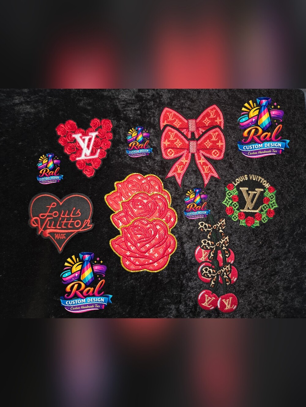 Hand Crafted iron on patches